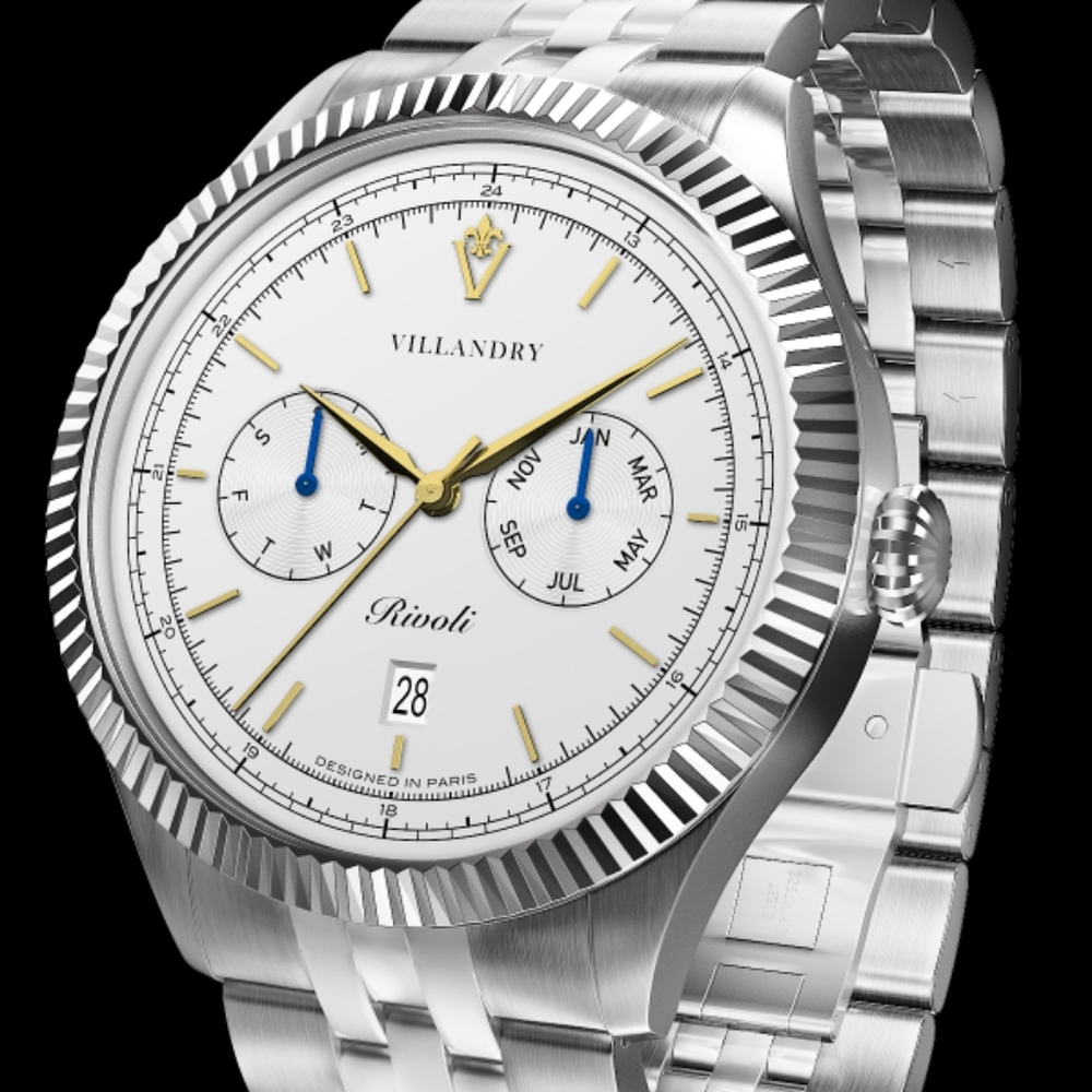 NEW Villandry Rivoli Acier Brillant